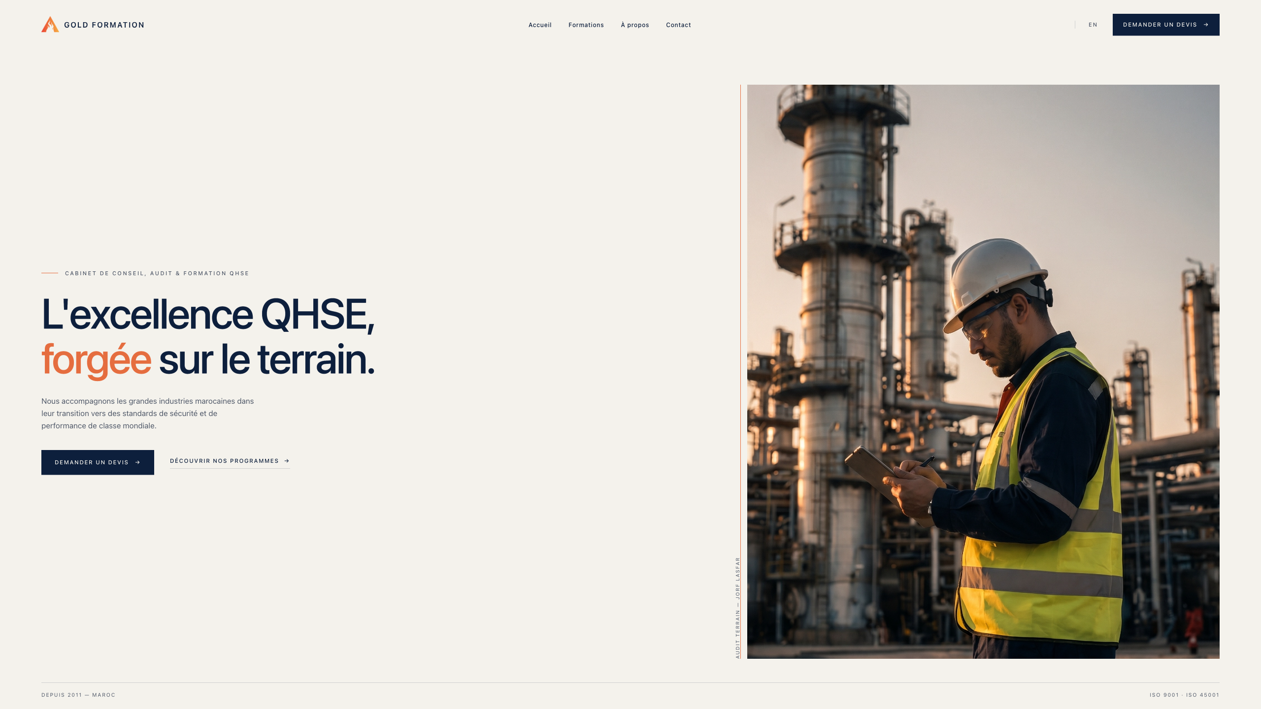 Gold Formation website